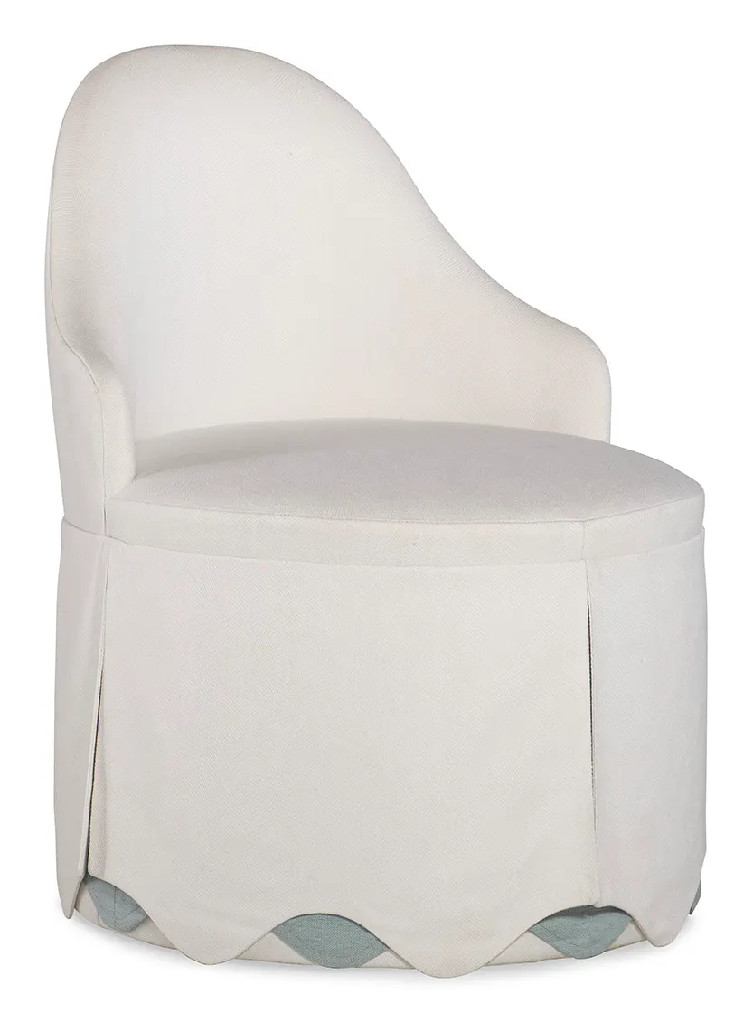 Jessica Charles 1158SK-S Emma Skirted Vanity Swivel Jessica Charles 1158SK-S Emma Skirted Vanity Swivel