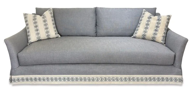 Ambella Home 1284-01 Faience Sofa - Skirted Ambella Home 1284-01 Faience Sofa - Skirted