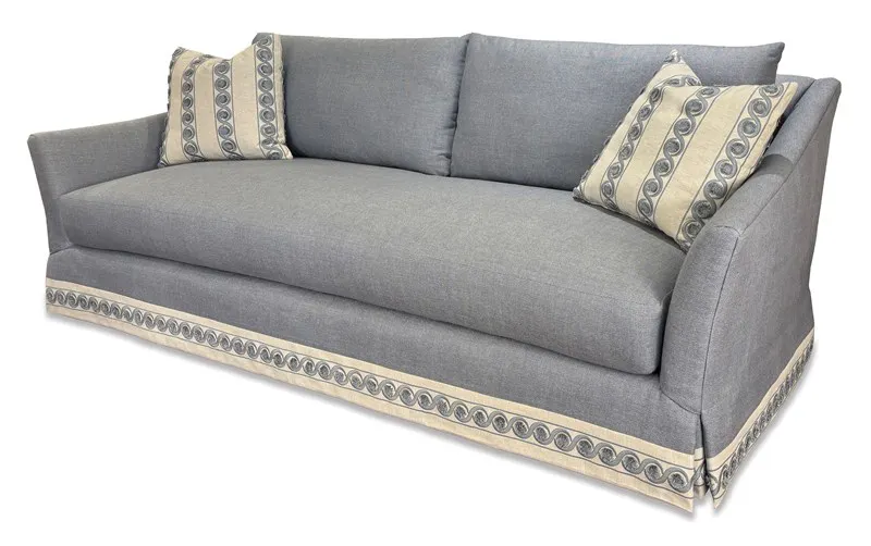 Ambella Home 1284-01 Faience Sofa - Skirted Ambella Home 1284-01 Faience Sofa - Skirted