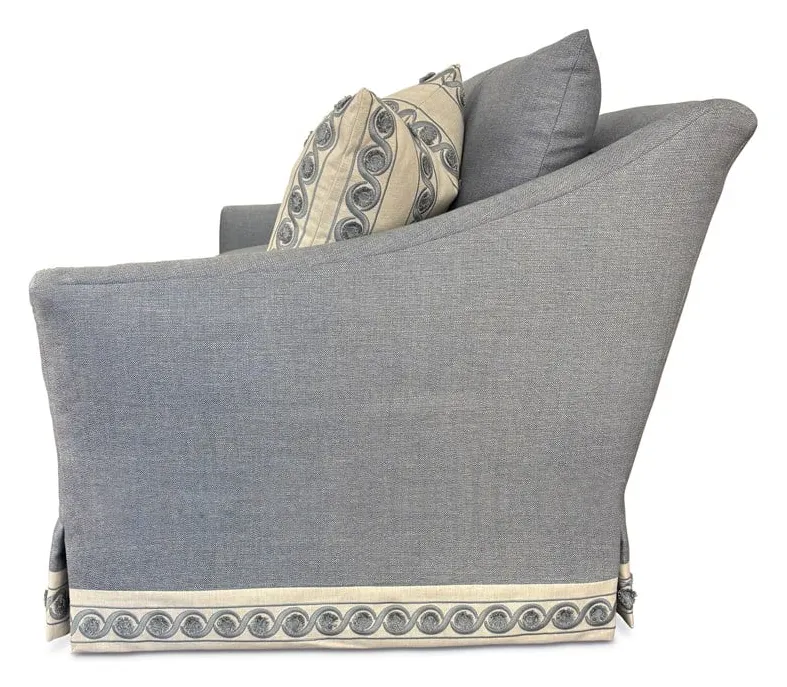 Ambella Home 1284-01 Faience Sofa - Skirted Ambella Home 1284-01 Faience Sofa - Skirted