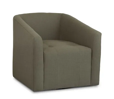 Bassett Furniture 1354-05-C1625-24 Emory Barrel Swivel Chair Bassett Furniture 1354-05-C1625-24 Emory Barrel Swivel Chair