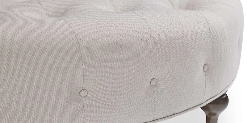 Bassett Furniture 1410-45RT-1628-0-BRASS-BF808 Belwood Tufted Round Ottoman Bassett Furniture 1410-45RT-1628-0-BRASS-BF808 Belwood Tufted Round Ottoman