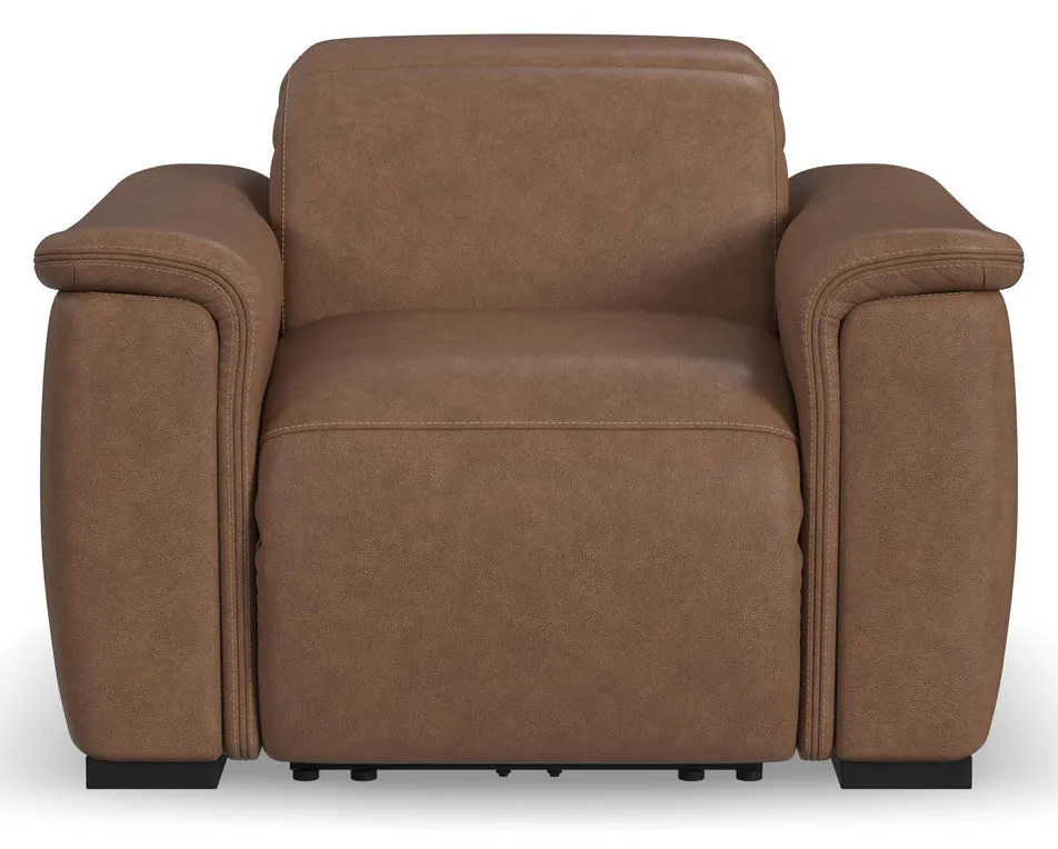 Flexsteel 1427-50PH-73272 Camden Leather Power Recliner with Power Headrest Flexsteel 1427-50PH-73272 Camden Leather Power Recliner with Power Headrest