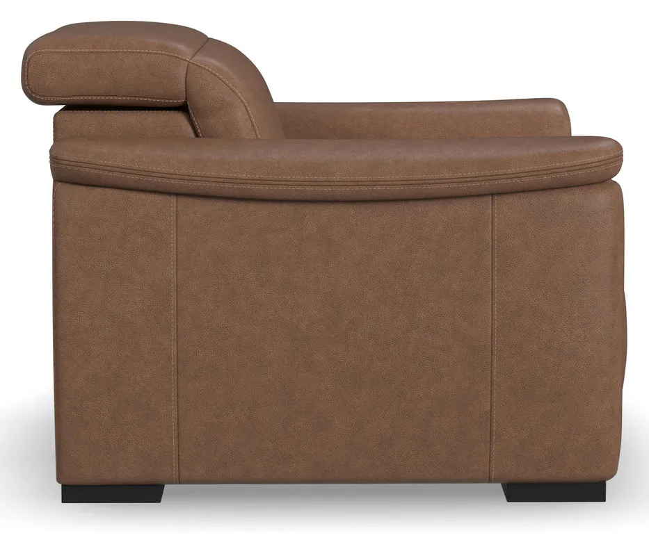 Flexsteel 1427-50PH-73272 Camden Leather Power Recliner with Power Headrest Flexsteel 1427-50PH-73272 Camden Leather Power Recliner with Power Headrest