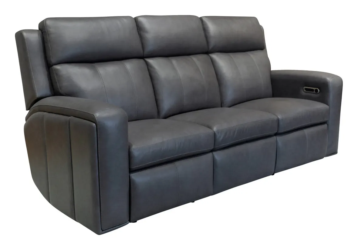 Flexsteel 1596-62PH-70502 Wyatt Leather Power Reclining Sofa with Power Headrests & Lumbar Flexsteel 1596-62PH-70502 Wyatt Leather Power Reclining Sofa with Power Headrests & Lumbar