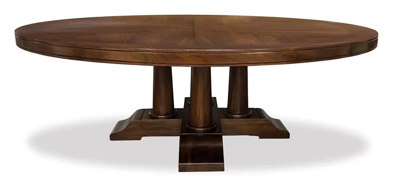 Ambella Home 17501-600-286 Positano Dining Table (86") - Semi Crown Ambella Home 17501-600-286 Positano Dining Table (86") - Semi Crown