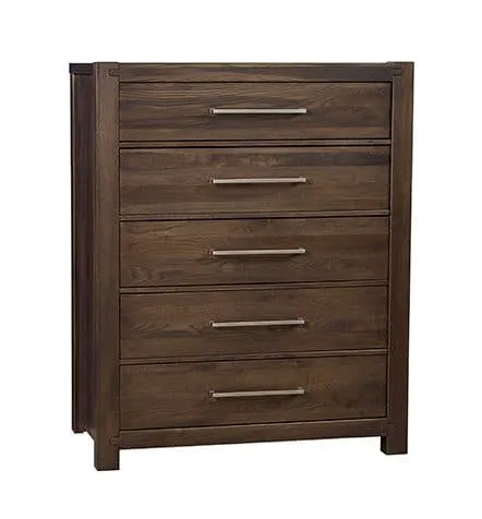 Artisan & Post 190-115 5 Drawer Chest In Expresso Oak
