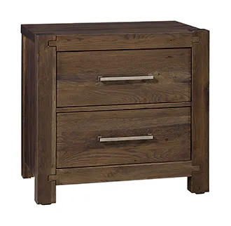 Artisan & Post 190-227 2 Drawer Nightstand In Expresso Oak Artisan & Post 190-227 2 Drawer Nightstand In Expresso Oak