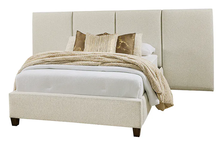 Artisan & Post 194-661Z-166Z-822Z-404 Labradoodle King Upholstered Wallbed In Washed White Oak Artisan & Post 194-661Z-166Z-822Z-404 Labradoodle King Upholstered Wallbed In Washed White Oak