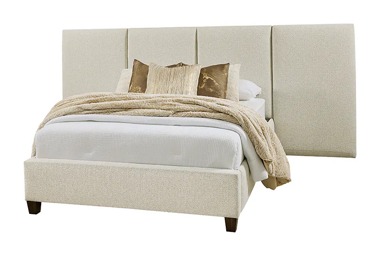 Artisan & Post 194-661Z-166Z-822Z-404 Labradoodle King Upholstered Wallbed In Washed White Oak Artisan & Post 194-661Z-166Z-822Z-404 Labradoodle King Upholstered Wallbed In Washed White Oak