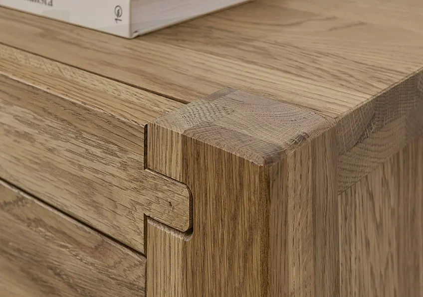 Artisan & Post 192-003 6 Drawer Dresser In Natural Oak Artisan & Post 192-003 6 Drawer Dresser In Natural Oak