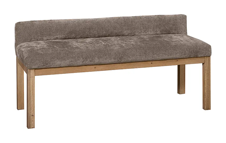 Artisan & Post 192-080X Brindle Grey Uph Bench In Natural Oak Artisan & Post 192-080X Brindle Grey Uph Bench In Natural Oak