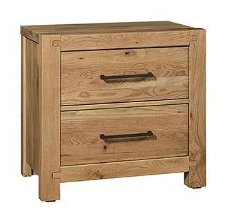 Artisan & Post 192-227 2 Drawer Nightstand In Natural Oak Artisan & Post 192-227 2 Drawer Nightstand In Natural Oak
