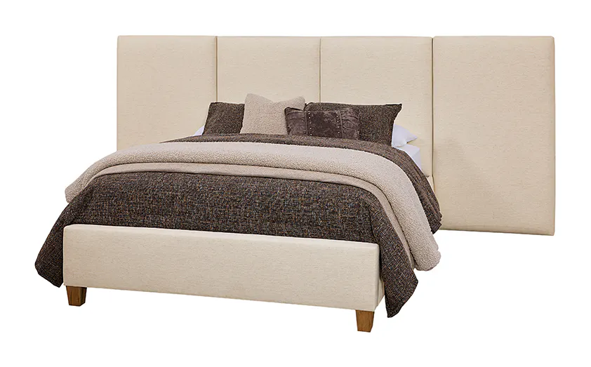 Artisan and Post 194-551I-155I-822I-404-444I Ivory Cream Queen Upholstered Wallbed In Washed White Oak Artisan and Post 194-551I-155I-822I-404-444I Ivory Cream Queen Upholstered Wallbed In Washed White Oak