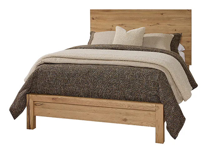 Artisan & Post 192-669-966-944-MS2 Cal King Plank Bed In Natural Oak Artisan & Post 192-669-966-944-MS2 Cal King Plank Bed In Natural Oak