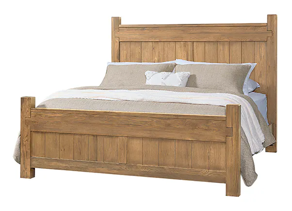Artisan & Post 192-557-755-922 Queen Poster Bed In Natural Oak Artisan & Post 192-557-755-922 Queen Poster Bed In Natural Oak