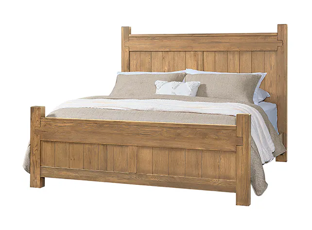 Artisan & Post 192-557-755-922 Queen Poster Bed In Natural Oak Artisan & Post 192-557-755-922 Queen Poster Bed In Natural Oak
