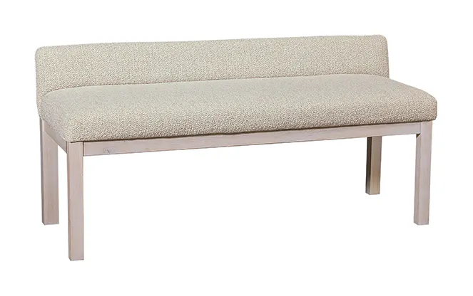 Artisan & Post 194-080Z Labradoodle Uph Bench In Washed White Oak Artisan & Post 194-080Z Labradoodle Uph Bench In Washed White Oak