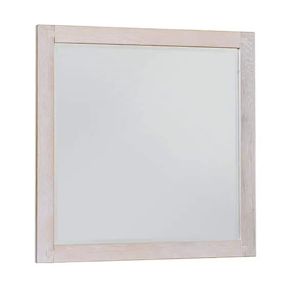 Artisan & Post 192-446 Landscape Mirror In Washed White Oak