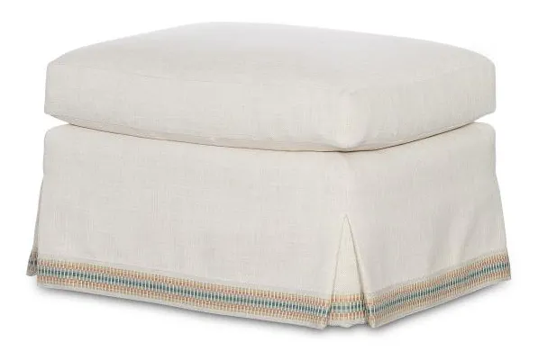 Highland House 2628-27 Abbott Skirted Ottoman Highland House 2628-27 Abbott Skirted Ottoman