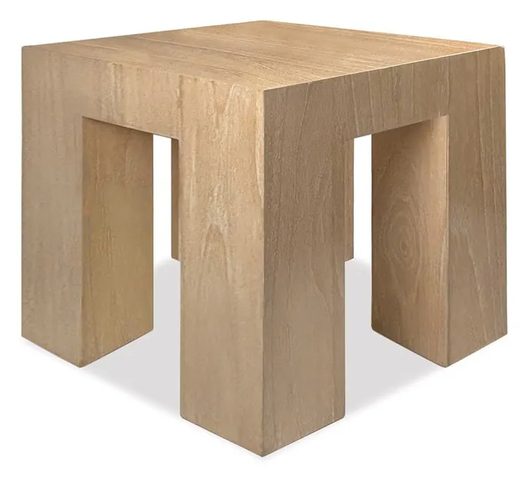 Ambella Home 27184-900-001 Magnus End Table - Blanca Ambella Home 27184-900-001 Magnus End Table - Blanca