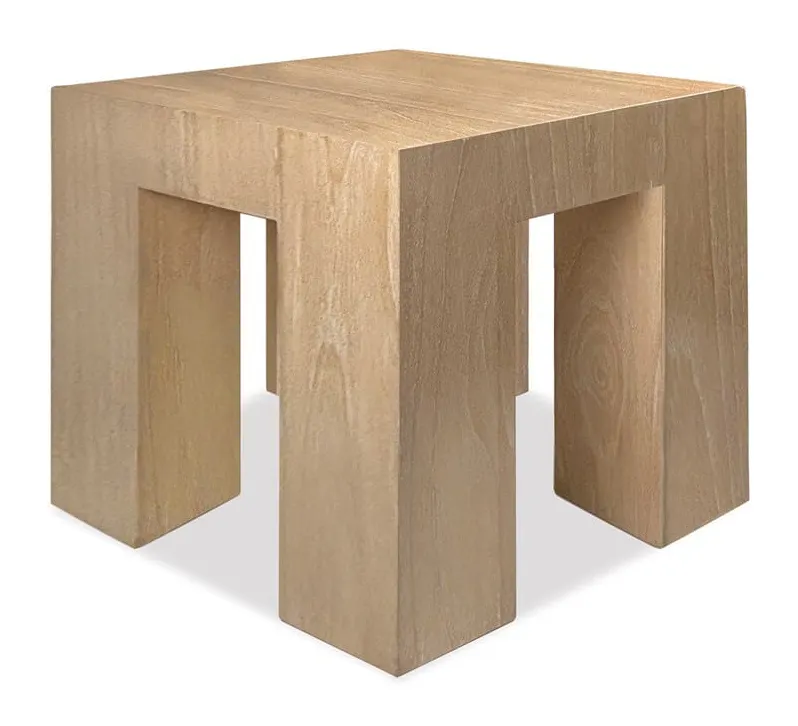 Ambella Home 27184-900-001 Magnus End Table - Blanca Ambella Home 27184-900-001 Magnus End Table - Blanca