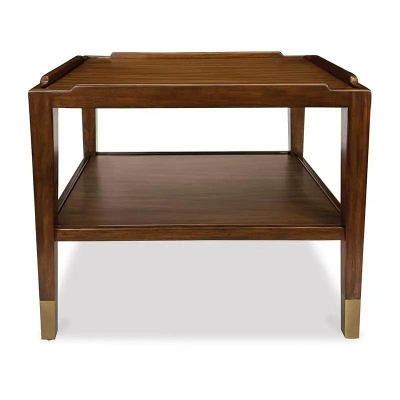 Ambella Home 27192-900-002 Crenellated End Table