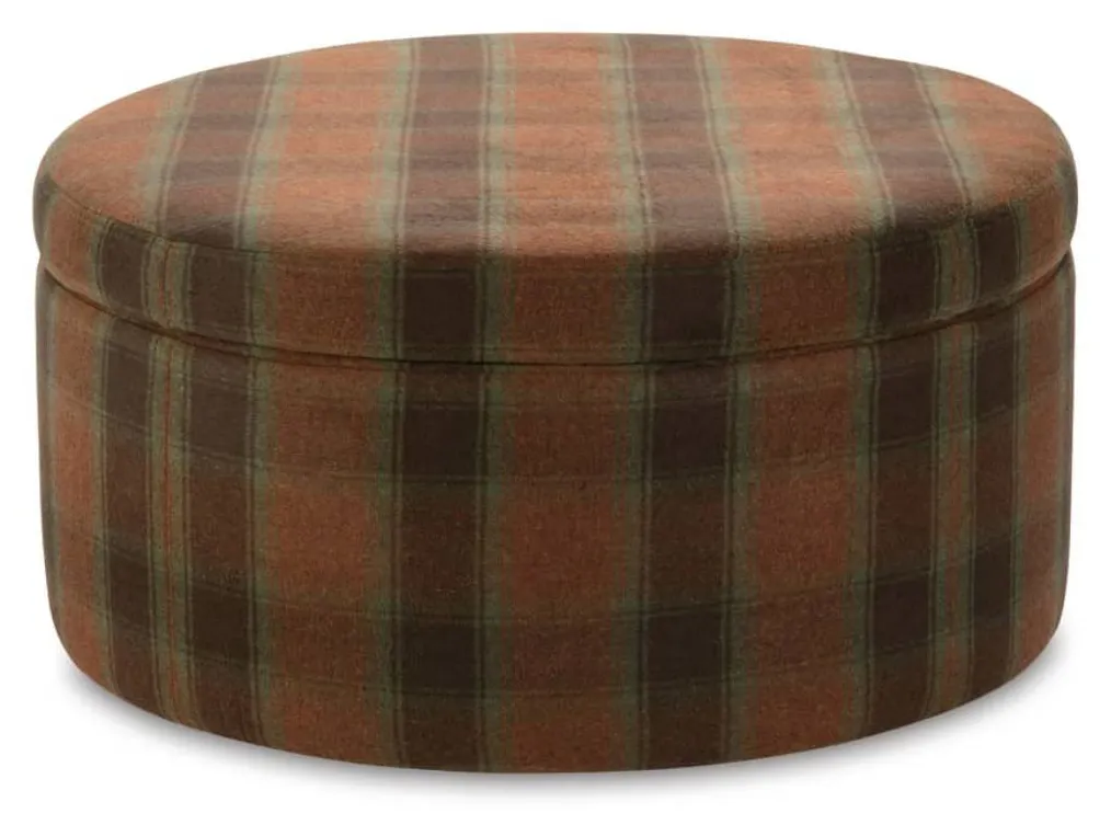 Rowe Furniture CSTG-3636-1000-079-RC Cyrus 36" Round Storage Ottoman Rowe Furniture CSTG-3636-1000-079-RC Cyrus 36" Round Storage Ottoman