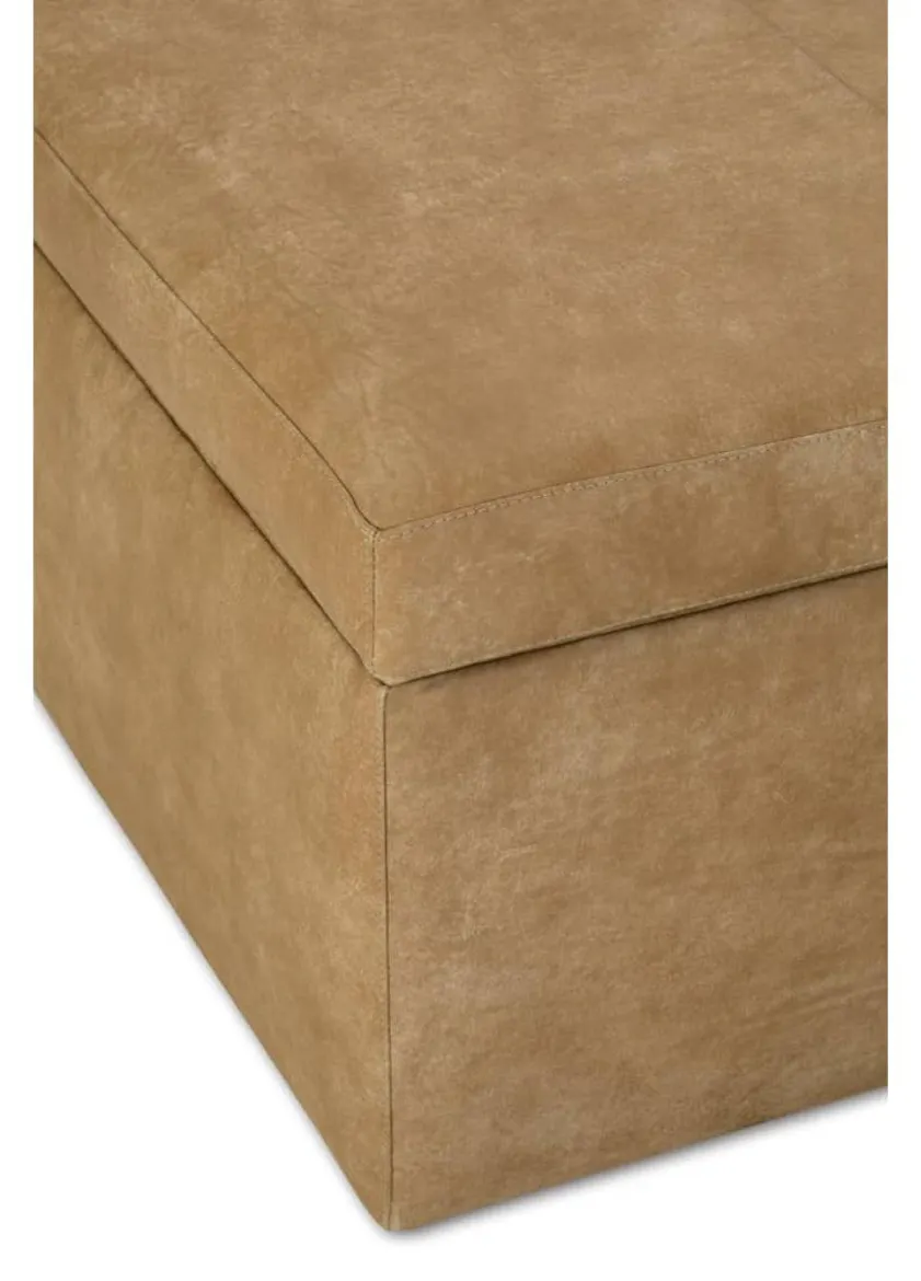 Rowe Furniture RSTG-4528-1000-077-RC (-L-) Remy 45" x 28" Rectangle Leather Storage Ottoman Rowe Furniture RSTG-4528-1000-077-RC (-L-) Remy 45" x 28" Rectangle Leather Storage Ottoman