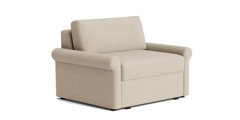 Bassett Furniture 2854-TB-22 Z4 Roll Arm Twin Sleeper Chair