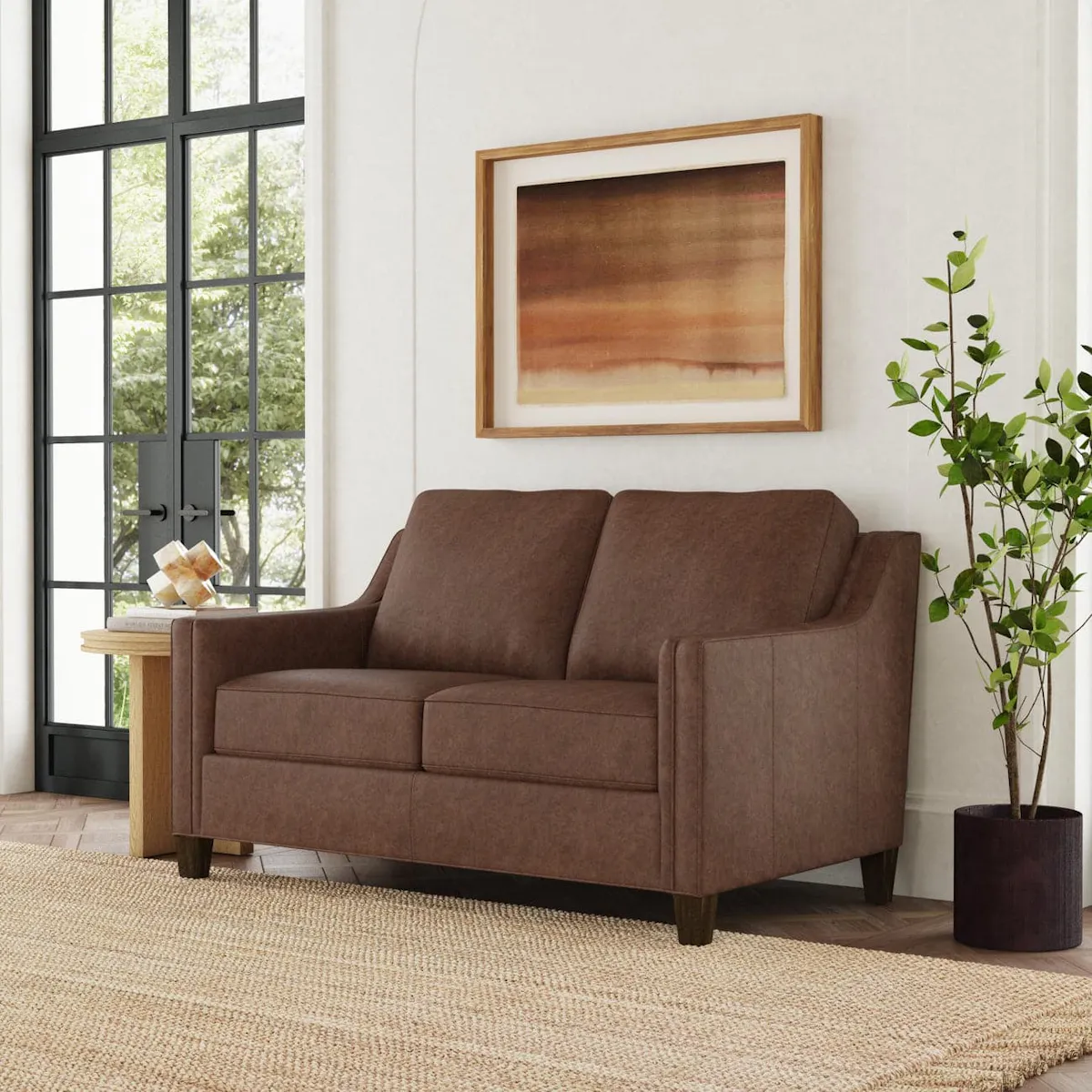 Flexsteel 3010-20 Finley Leather Loveseat Flexsteel 3010-20 Finley Leather Loveseat