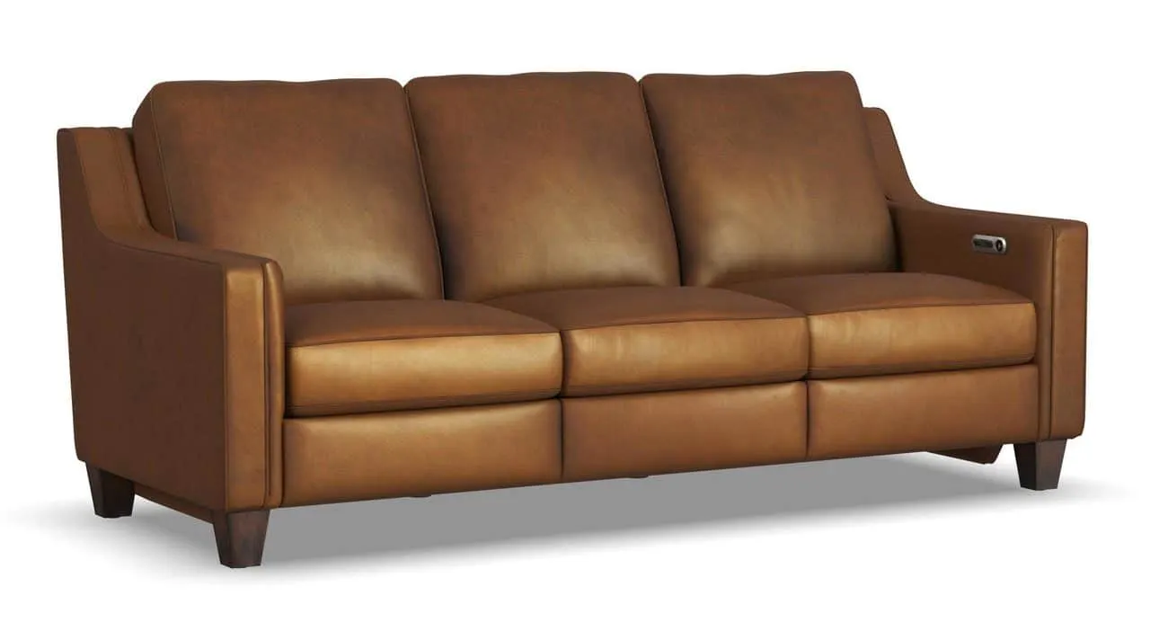 Flexsteel 3010-620M Finley Leather Power Inclining Sofa