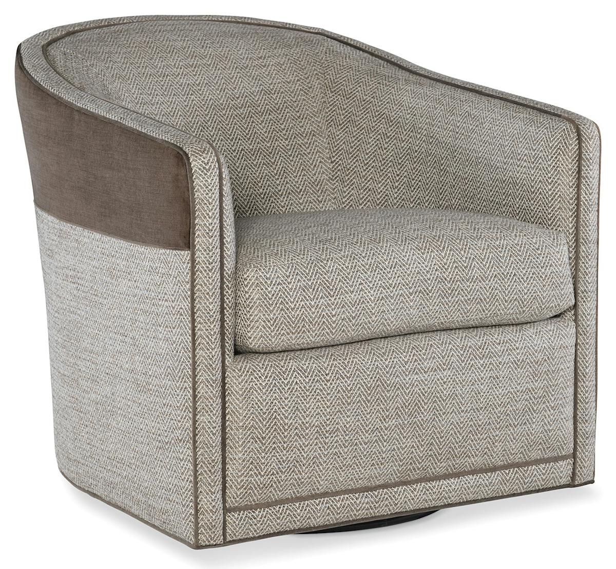 Jessica Charles 5616-S-DB Maeve Swivel With Decorative Back Jessica Charles 5616-S-DB Maeve Swivel With Decorative Back