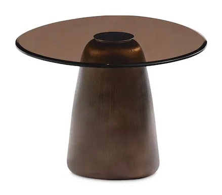 Bassett Furniture 6E26-K604 Pantheon Medium Glass Top Cocktail Table Bassett Furniture 6E26-K604 Pantheon Medium Glass Top Cocktail Table
