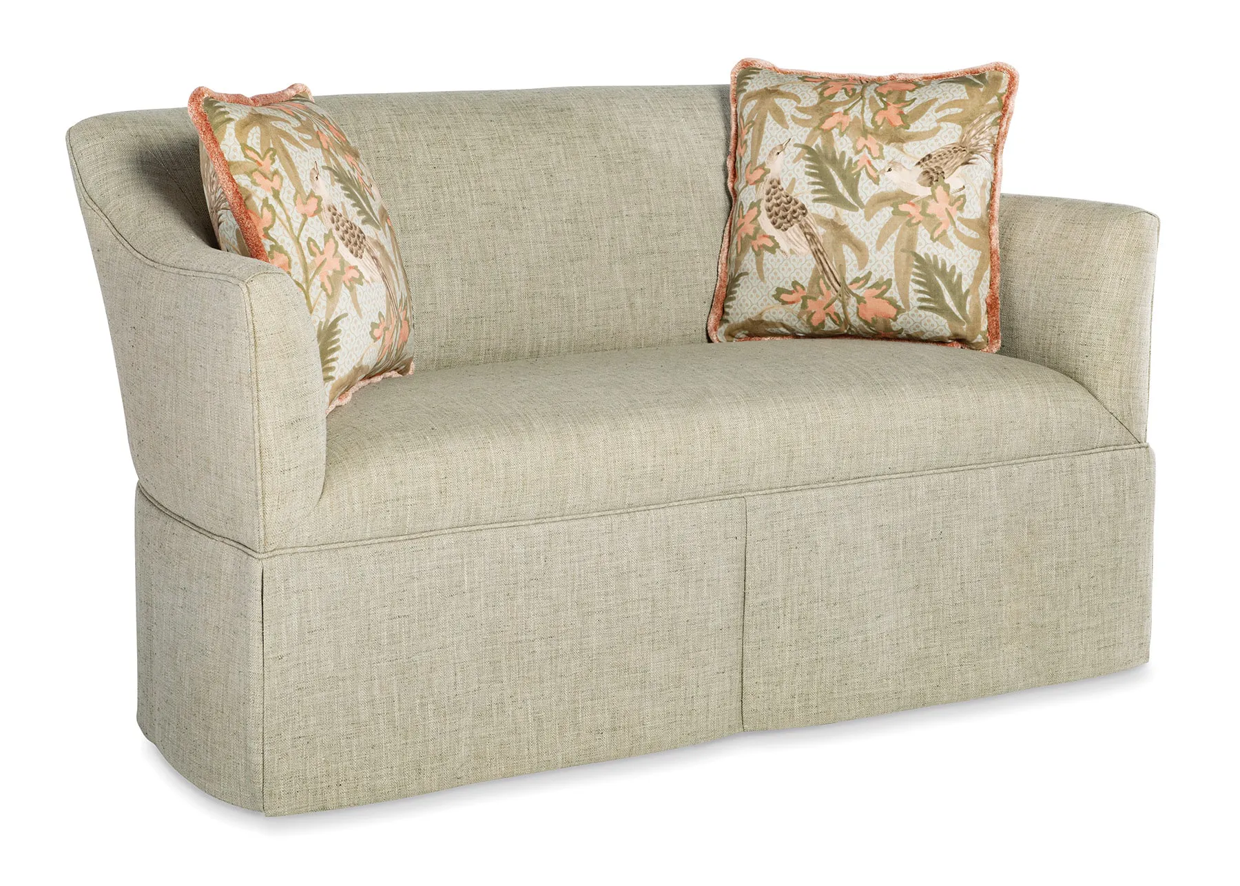 Jessica Charles 7101SK Colleen Skirted Settee