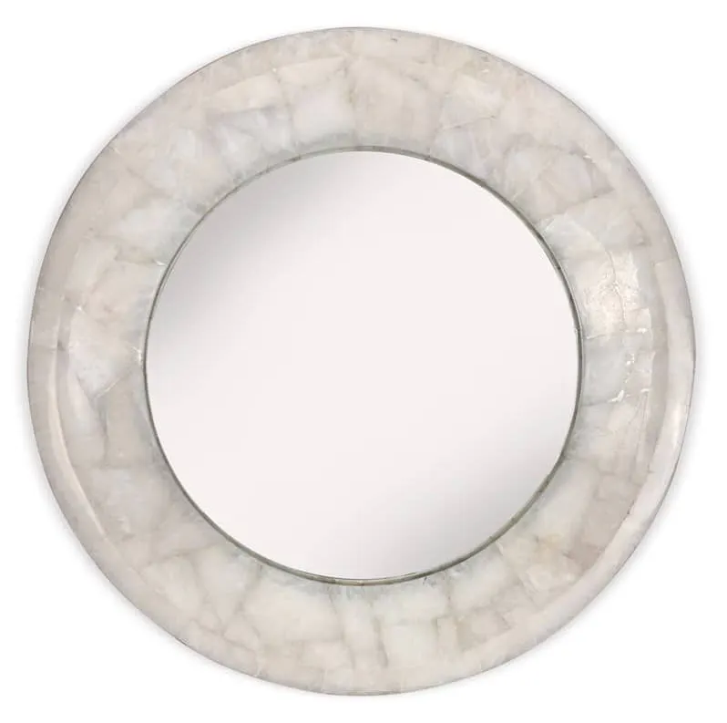 Ambella Home 74002-980-030 Allira Quartz Round Mirror Ambella Home 74002-980-030 Allira Quartz Round Mirror