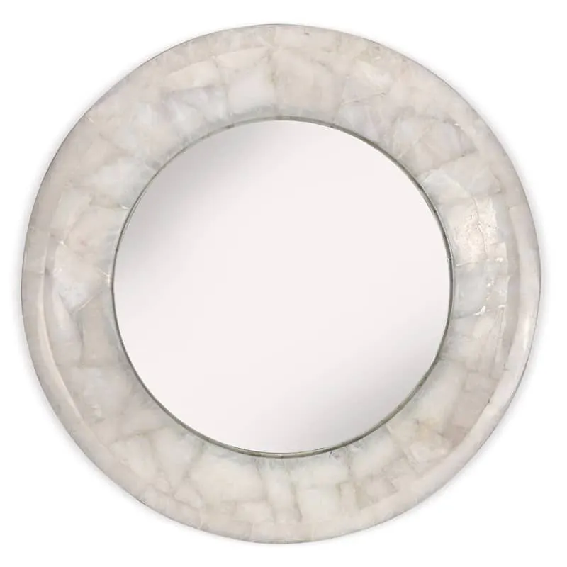 Ambella Home 74002-980-030 Allira Quartz Round Mirror Ambella Home 74002-980-030 Allira Quartz Round Mirror