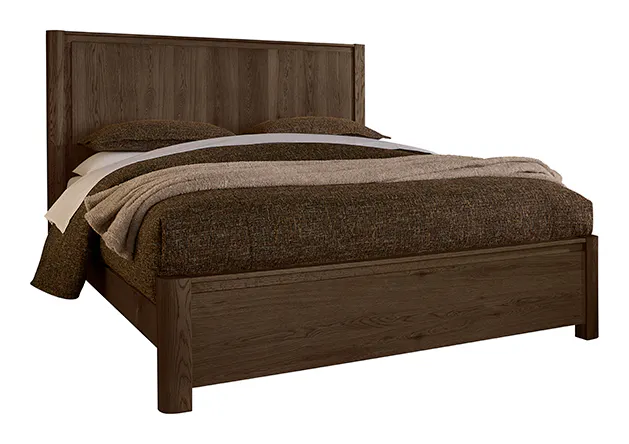 Vaughan Bassett 840-668-866-944-MS1 Cal King Radius Poster Bed In Dark Oak Vaughan Bassett 840-668-866-944-MS1 Cal King Radius Poster Bed In Dark Oak