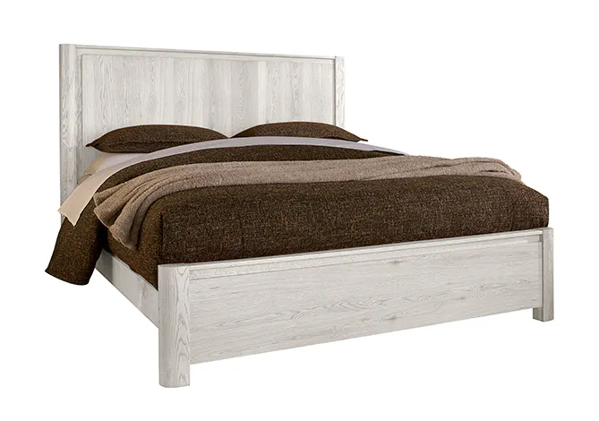 Vaughan Bassett 844-558-855-922 Queen Radius Poster Bed In Soft White Oak Vaughan Bassett 844-558-855-922 Queen Radius Poster Bed In Soft White Oak