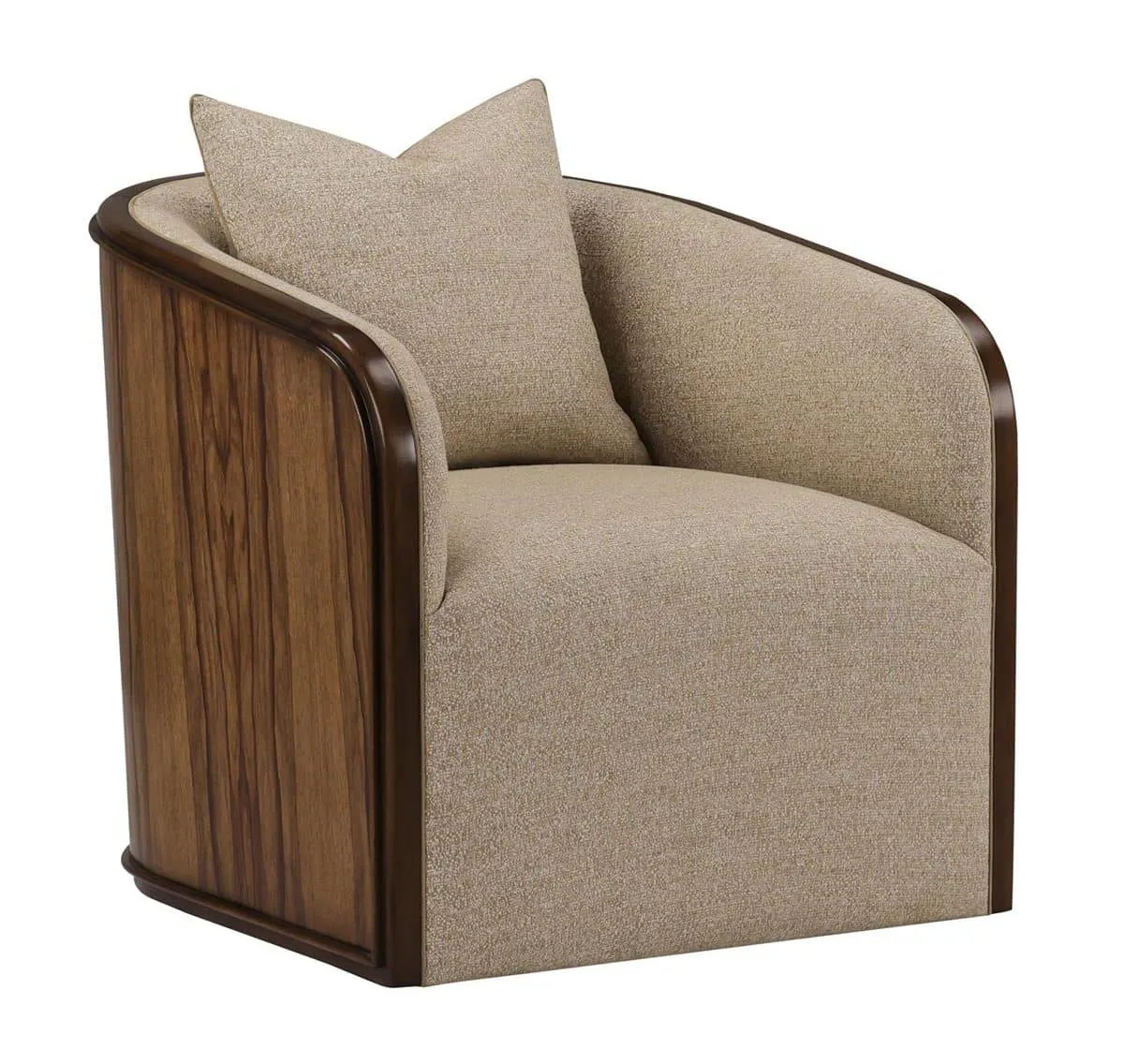 John Richard AMF-1843V398-3040-AS Manila Swivel Chair – 3040