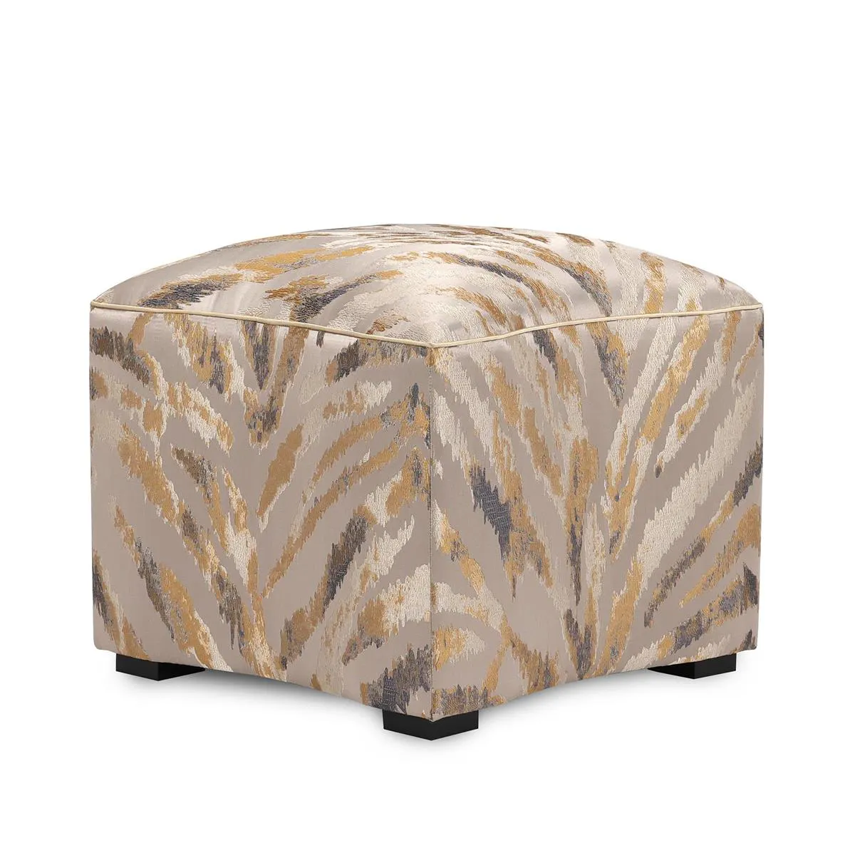 John Richard AMQ-1207-4069-AS Curved Ottoman – 4069