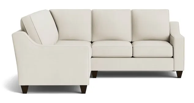 Bassett Furniture CWS00-L4161SF-KIT26 True Custom Wide Slope Arm L-Shaped Sectional Bassett Furniture CWS00-L4161SF-KIT26 True Custom Wide Slope Arm L-Shaped Sectional