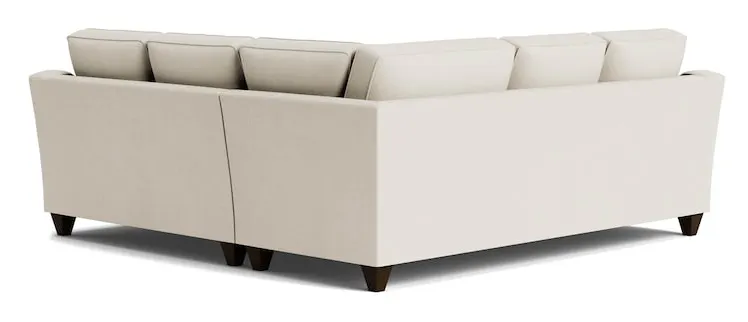Bassett Furniture CWS00-L4161SF-KIT26 True Custom Wide Slope Arm L-Shaped Sectional Bassett Furniture CWS00-L4161SF-KIT26 True Custom Wide Slope Arm L-Shaped Sectional