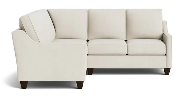 Bassett Furniture C900-L4161SF-KIT26 True Custom Slope Arm L-Shaped Sectional Bassett Furniture C900-L4161SF-KIT26 True Custom Slope Arm L-Shaped Sectional
