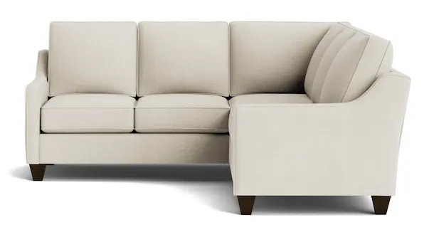 Bassett Furniture C900-L4161SF-KIT26 True Custom Slope Arm L-Shaped Sectional Bassett Furniture C900-L4161SF-KIT26 True Custom Slope Arm L-Shaped Sectional