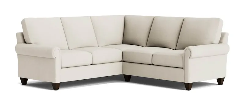 Bassett Furniture C300-L4161SF-KIT26 True Custom Panel Arm L-Shaped Sectional Bassett Furniture C300-L4161SF-KIT26 True Custom Panel Arm L-Shaped Sectional