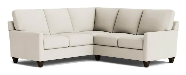 Bassett Furniture C500-L4161SF-KIT26 True Custom Track Arm L-Shaped Sectional Bassett Furniture C500-L4161SF-KIT26 True Custom Track Arm L-Shaped Sectional
