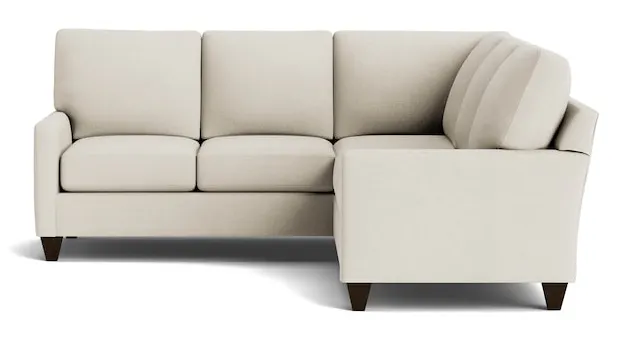 Bassett Furniture C500-L4161SF-KIT26 True Custom Track Arm L-Shaped Sectional Bassett Furniture C500-L4161SF-KIT26 True Custom Track Arm L-Shaped Sectional