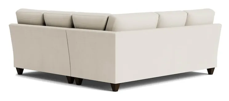 Bassett Furniture C500-L4161SF-KIT26 True Custom Track Arm L-Shaped Sectional Bassett Furniture C500-L4161SF-KIT26 True Custom Track Arm L-Shaped Sectional