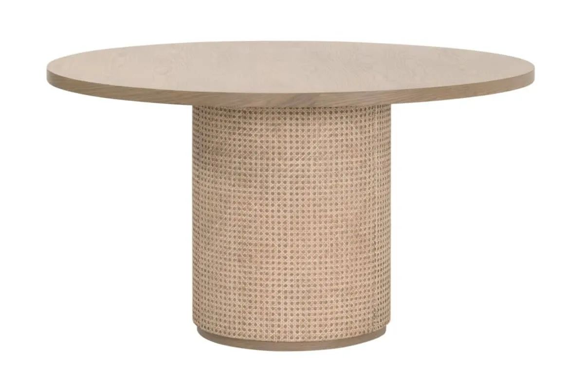 Essentials For Living 5277.NAT-OAK Cannes 54″ Round Dining Table